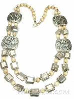 Indian ethnic necklace - click here for large view